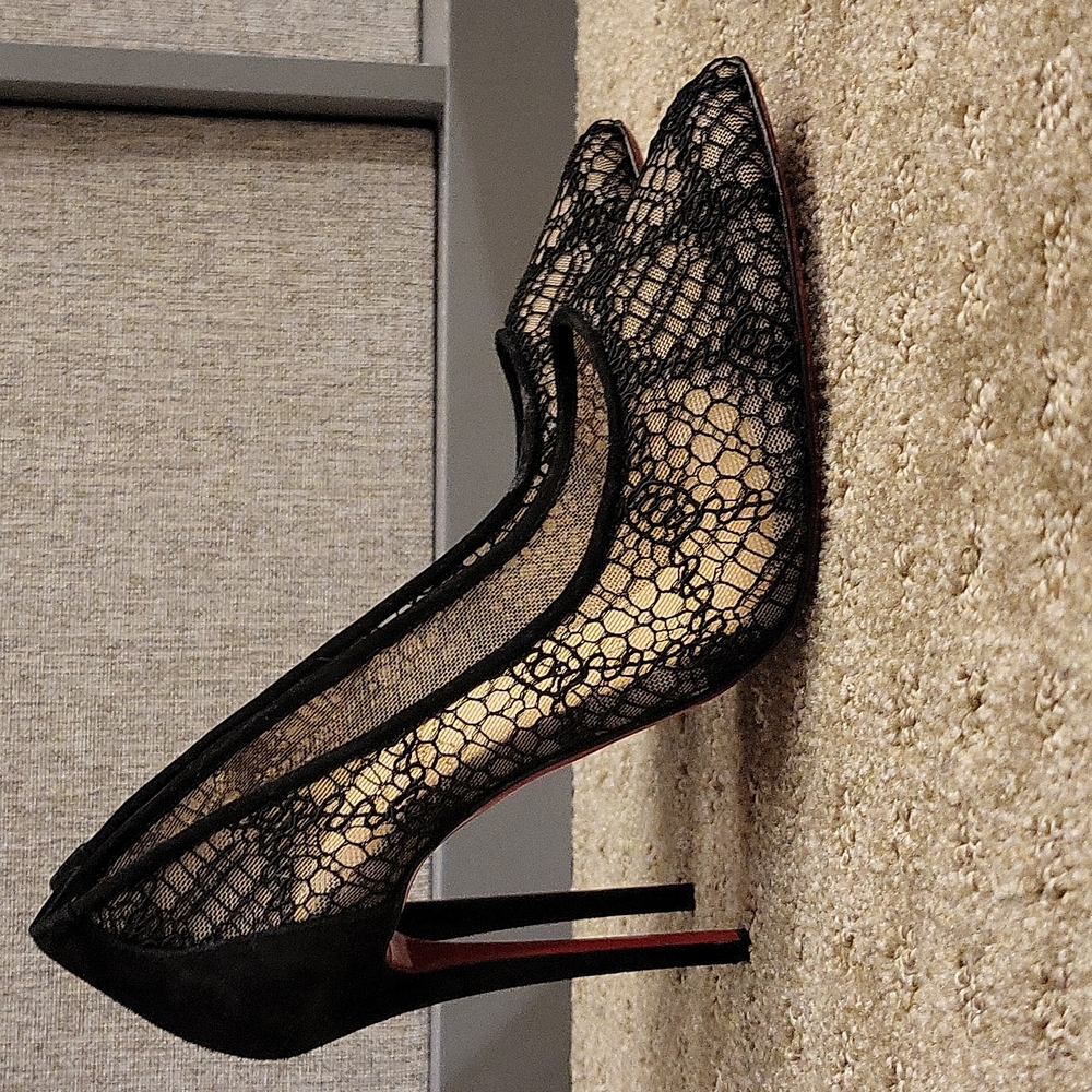 Christian Louboutin Eloise Lace in black